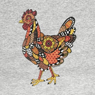 Patchwork Chicken T-Shirt